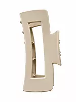 Rectangular Claw Hair Clip Set
