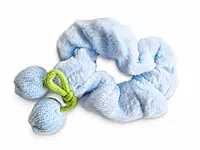 Plush Cherry Charm Hair Scrunchies