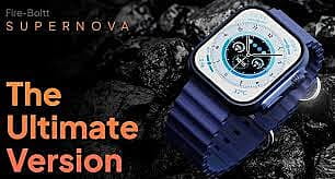 Fire-Boltt Supernova 1.78 AMOLED 368*448px High Resolution,BT Calling and 123 Sports Modes Smartwatch