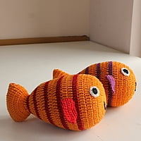 Fish Large Rattle