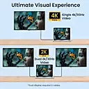 Portronics POR 2647 Flash C USB-C to USB-C Cable – 100W, Thunderbolt 3.2, Braided, 1.5M, Grey