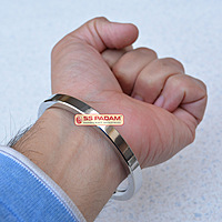 8mm Stainless Steel Flat Plain Punjabi Kada