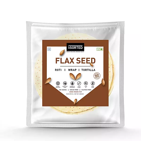 Flax Seed Wrap - Sorted
