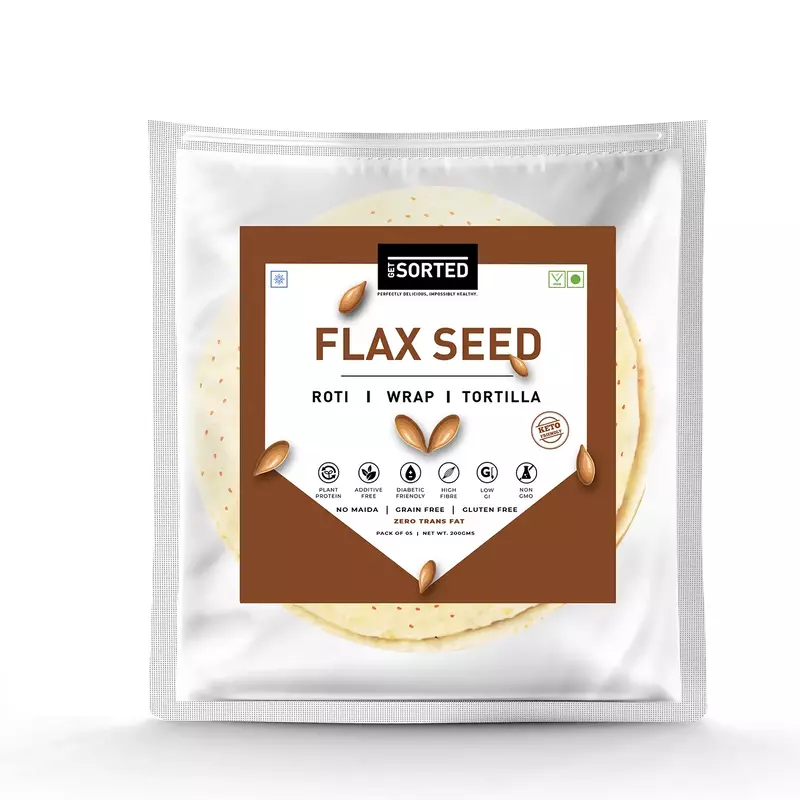 Flax Seed Wrap - Sorted