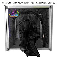 flek-AL-NF-M(B) Aluminum Series (Black Mesh)