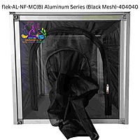 flek-AL-NF-MC(B) Aluminum Series (Black Mesh)