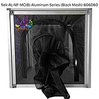 flek-AL-NF-MC(B) Aluminum Series (Black Mesh)