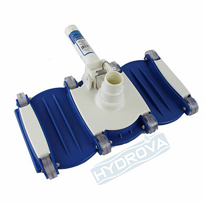 wimming Pool Vacuum Head Flexible with Swivel and Side Brush 14" inch