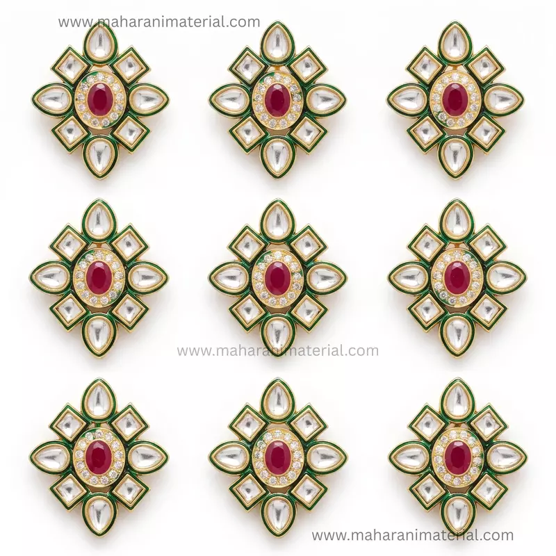 Floral Kundan JP06