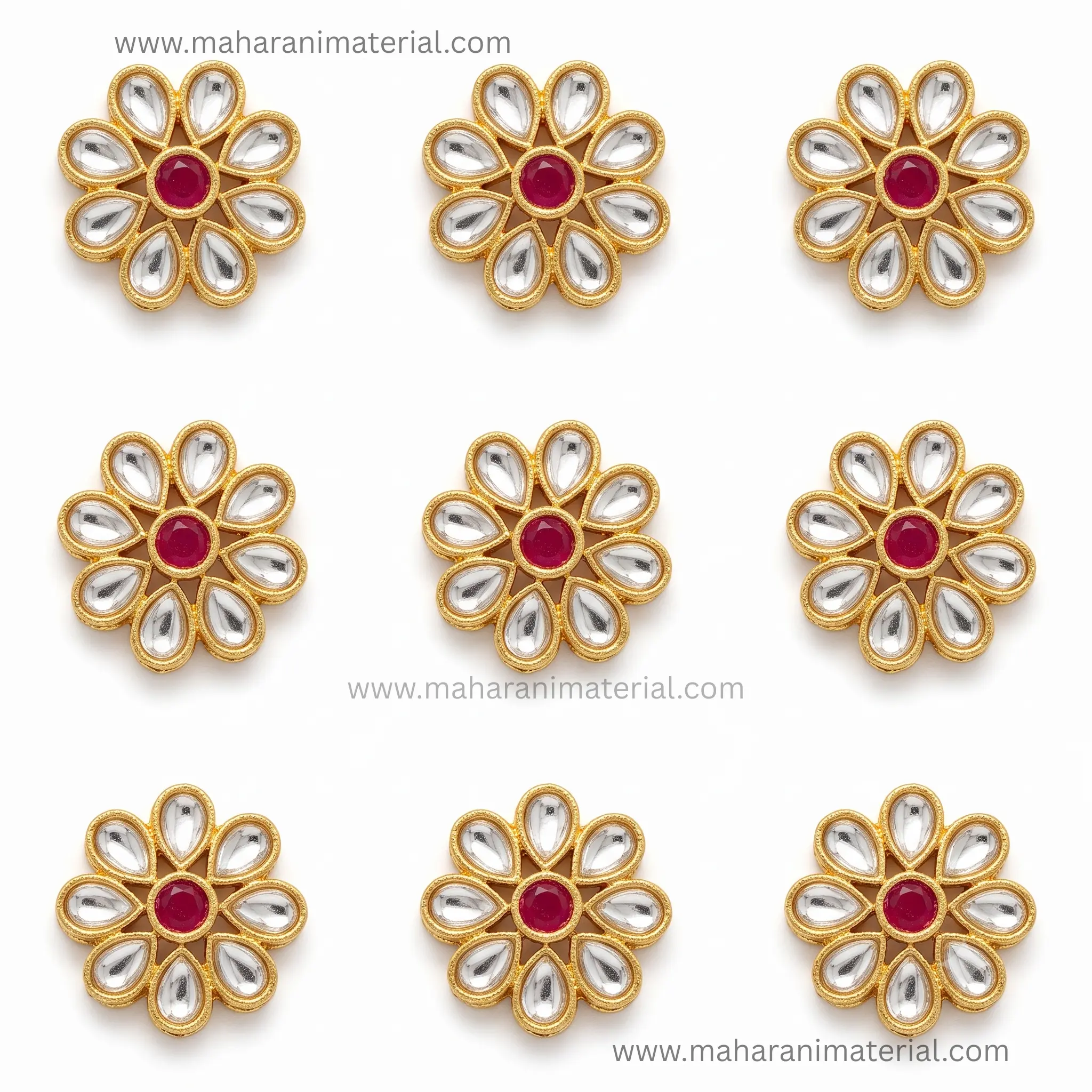 Floral Kundan JP01