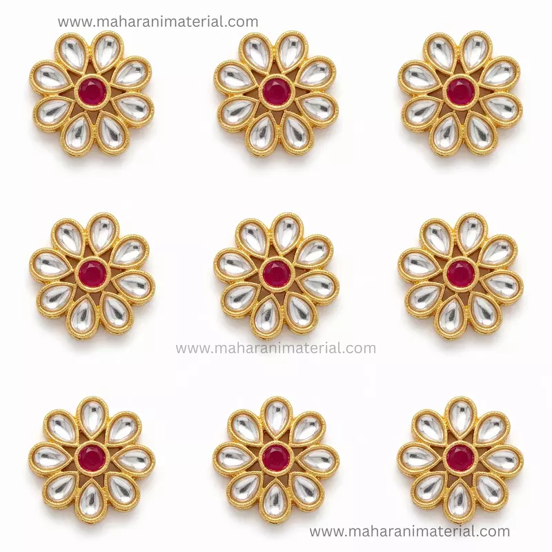 Floral Kundan JP01