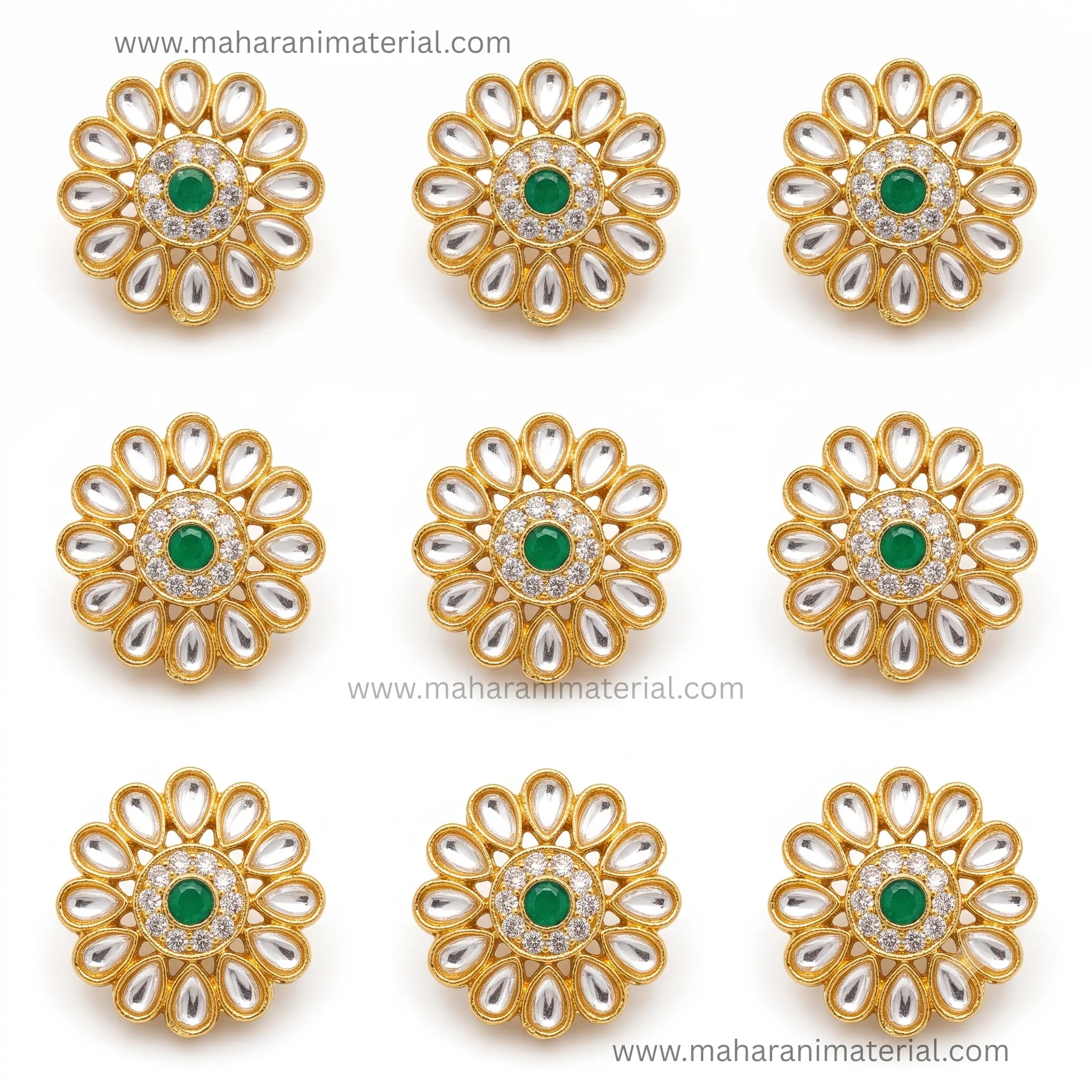 Floral Kundan JP02