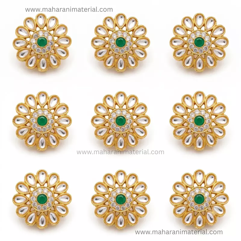 Floral Kundan JP02