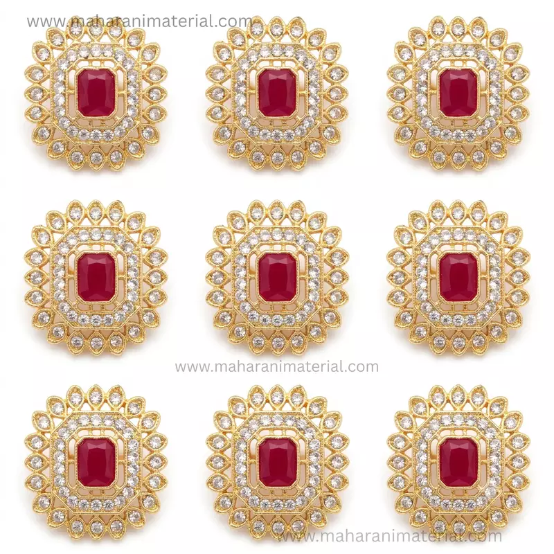 Floral Kundan JP08