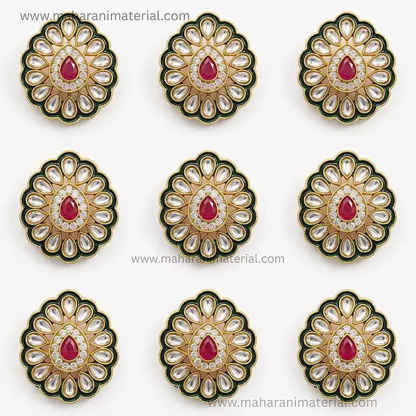 Floral Kundan JP09