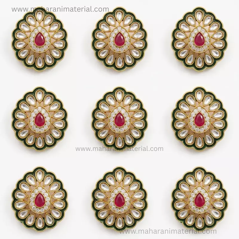 Floral Kundan JP09