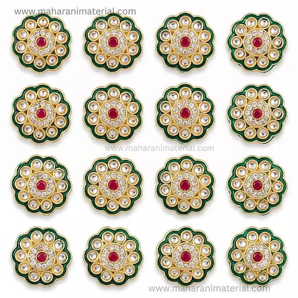 Floral Kundan JP07