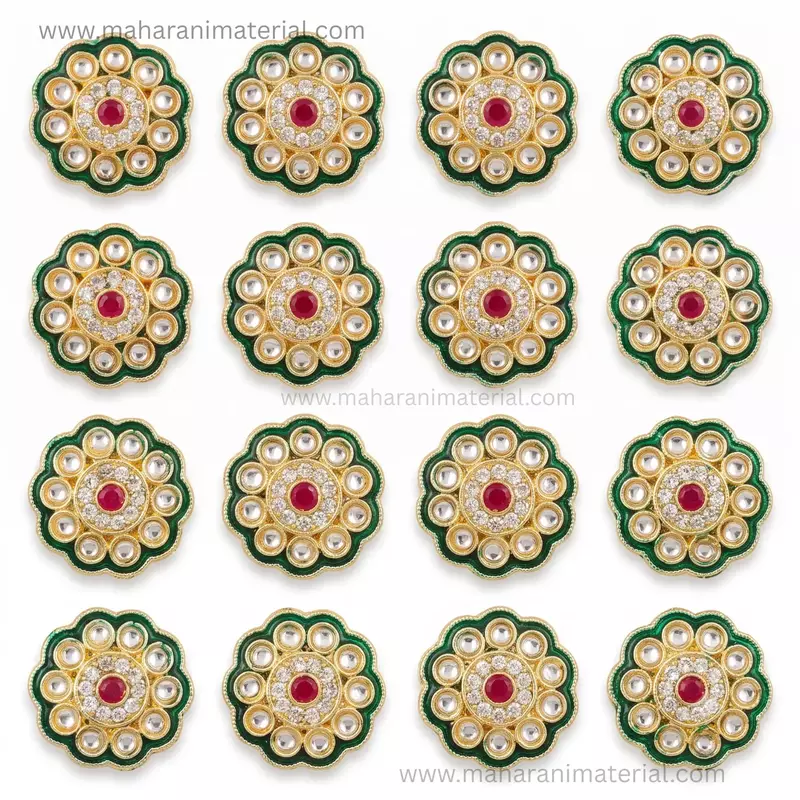 Floral Kundan JP07