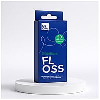 MyOra GlideEase Floss Pack of 1 – 50 Pcs Dental Floss for Braces & Bridges