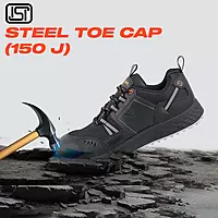 FUEL FLUTE BLACK Safety Shoes size-08