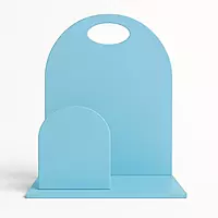 Foldable Hamper Cake Stand Blue