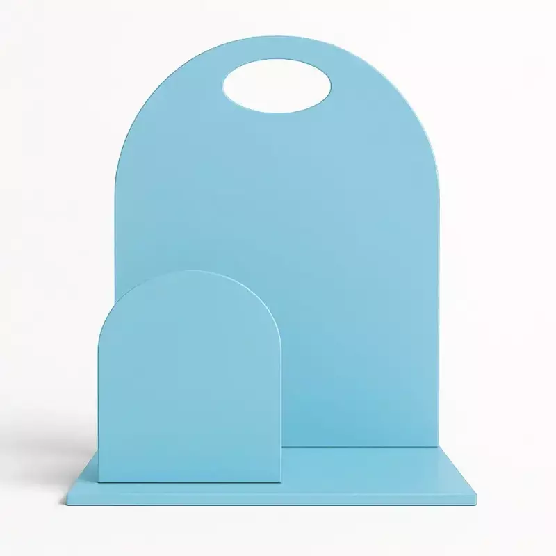 Foldable Hamper Cake Stand Blue