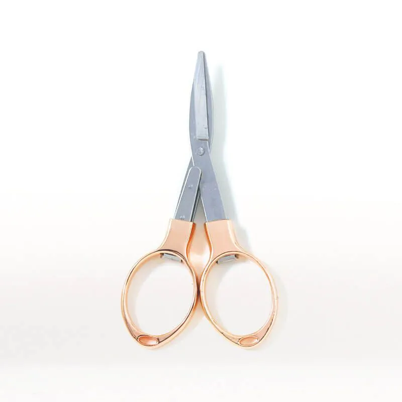 KnitPro Folding Scissors- Rose Gold- 11286