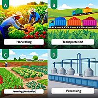 Farm-to-Processing Plant Secondary Transport Service