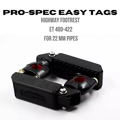 Pro-Spec Easy Tag Highway Foot Rest