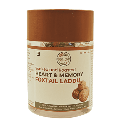 Soaked and Roasted Heart & Memory Foxtail Laddu (215 g)