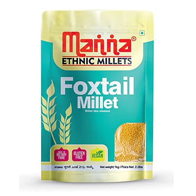 Manna Foxtail Millets | Health Nutrition Products | 500gms Manna Foxtail Millets | Health Nutrition Products | 500gms