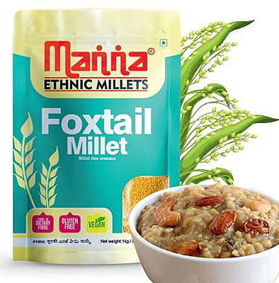 Manna Foxtail Millets | Health Nutrition Products | 500gms Manna Foxtail Millets | Health Nutrition Products | 500gms