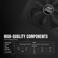 Ant Esports FP650B SMPS – 650W PSU | 80 Plus Bronze | 2 PCIe Connectors | 3 Years Warranty