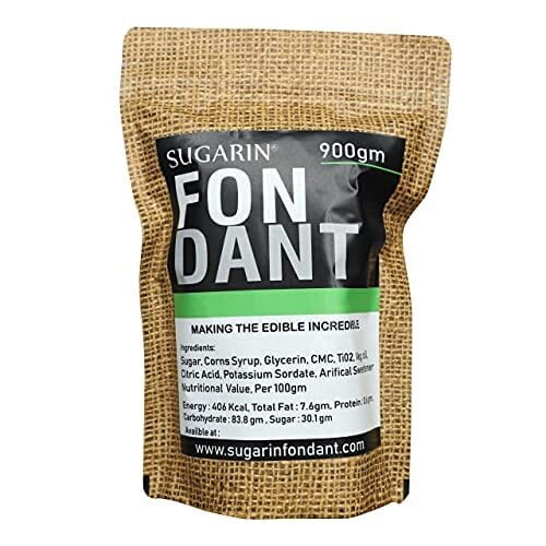 Sugarin Fondant Structure Black 900 gm