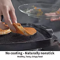 HAWKINS CASI IRON GRILL N GRIDDLE 22CM CIGG22