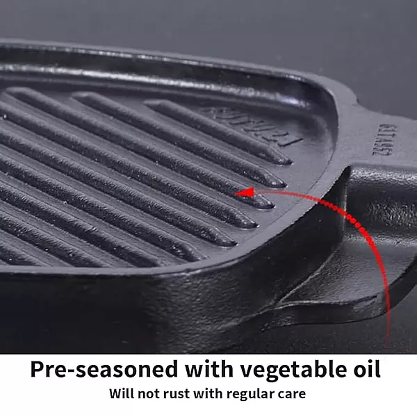 HAWKINS CASI IRON GRILL N GRIDDLE 22CM CIGG22