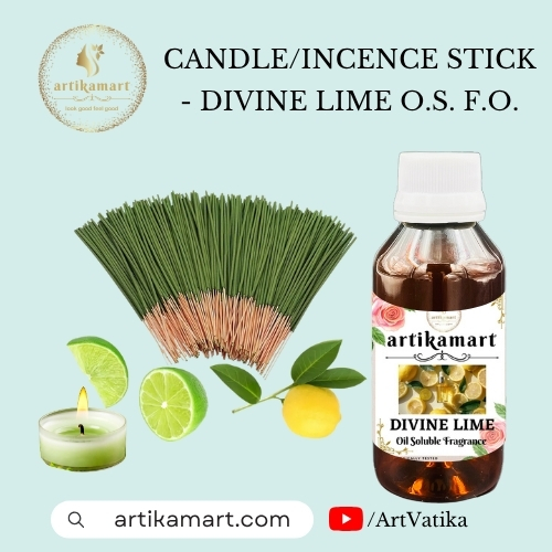 Candle/Incence Stick - Divine Lime O.S. F.O.