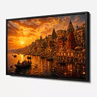 Kashi Eternal — Varanasi Ghat Collection