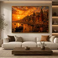 Kashi Eternal — Varanasi Ghat Collection