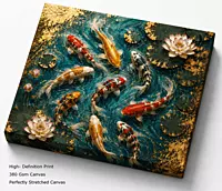 Koi of Abundance – Nine Koi