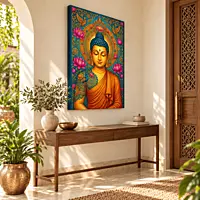 Lotus Mandala Buddha