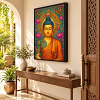 Lotus Mandala Buddha