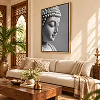 Stone Grace Buddha