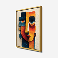 Cubist Gaze Wall Art