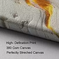 Sun Burst Paint Wall Art – Yellow Blue White Abstract 3D Texture Modern Decor