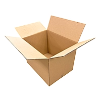 Cardboard Packing Box 61x45.7x45.7cm — 5mm Corrugated Double Wall Flute