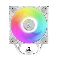 Arctic Freezer 36 ARGB CPU Air Cooler (White) – Dual 120mm Fans | 4 Heat Pipes | AM5 & LGA1851