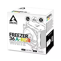 Arctic Freezer 36 ARGB CPU Air Cooler (White) – Dual 120mm Fans | 4 Heat Pipes | AM5 & LGA1851