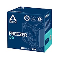 Arctic Freezer 36 CPU Air Cooler – Dual P12 PWM PST Fans  4 Heat Pipes  LGA1851 & AM5
