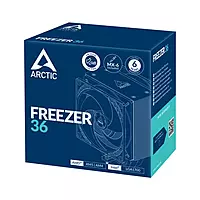 Arctic Freezer 36 CPU Air Cooler – Dual P12 PWM PST Fans 4 Heat Pipes LGA1851 & AM5